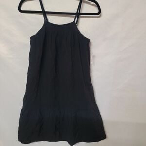 Old Navy Spaghetti Strap Dress In Black. Girls 10/12 Plus